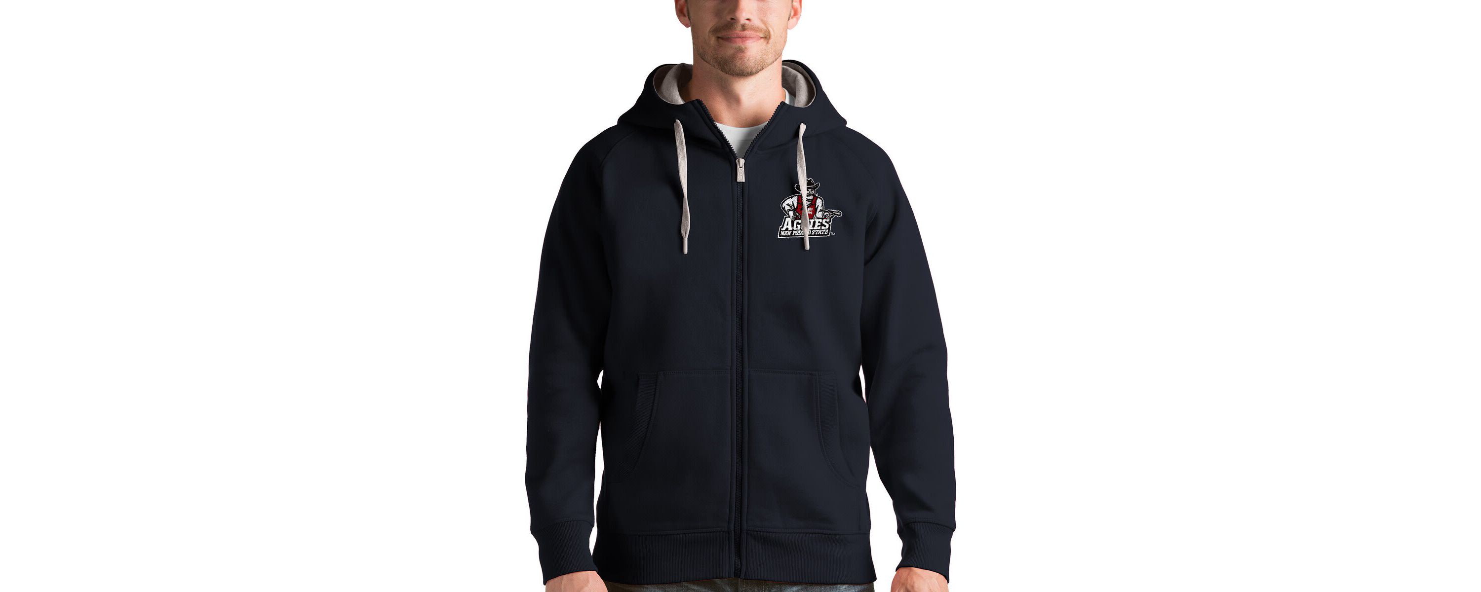 NCAA New Mexico State Aggies Victory Full-Zip Hoodie