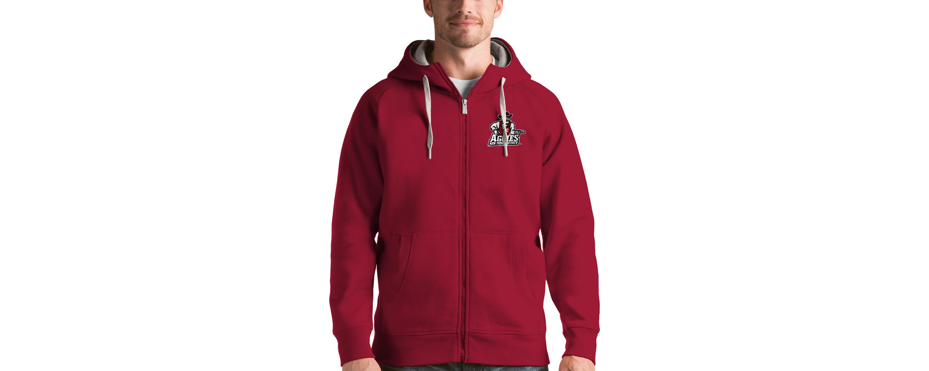 NCAA New Mexico State Aggies Victory Full-Zip Hoodie