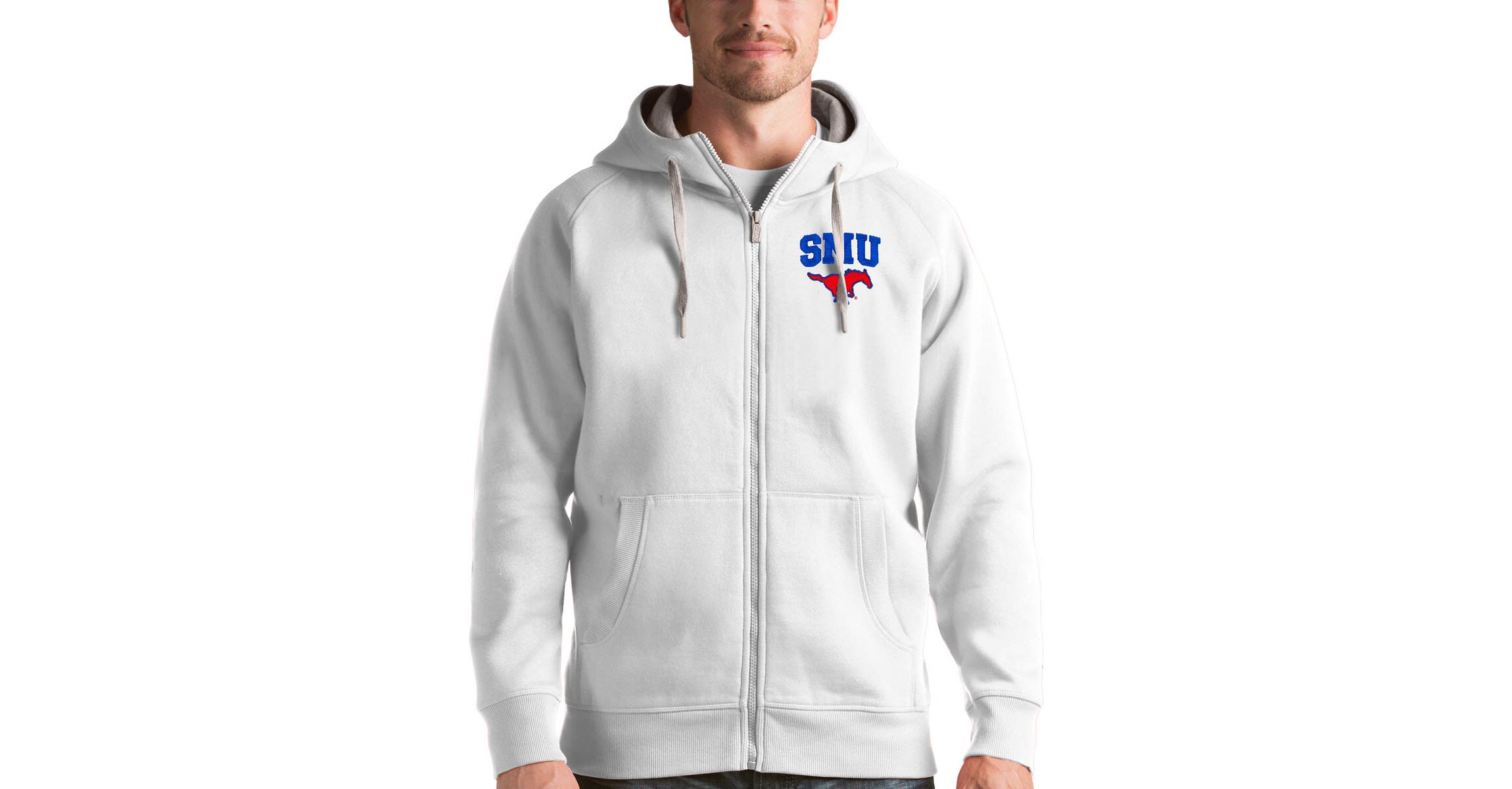 NCAA SMU Mustangs Victory Full-Zip Hoodie