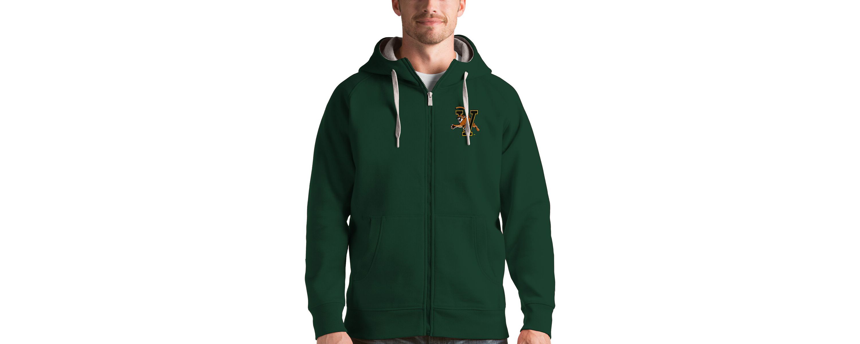 NCAA Vermont Catamounts Victory Full-Zip Hoodie