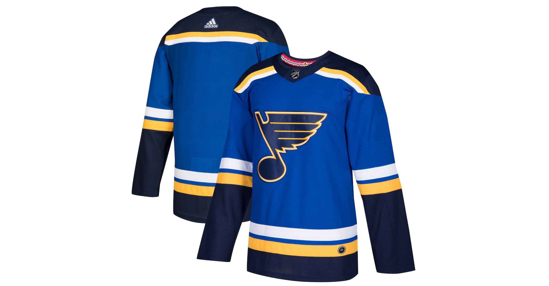 NHL St. Louis Blues Home Authentic Blank Jersey