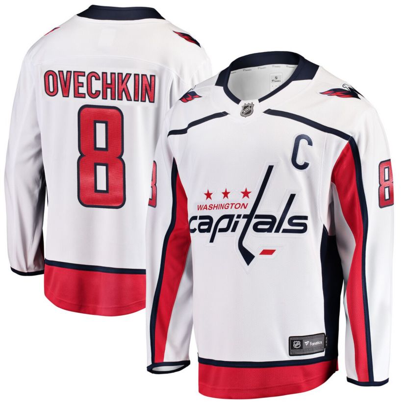 NHL Fanatics Alexander Ovechkin Washington Capitals Breakaway Jersey