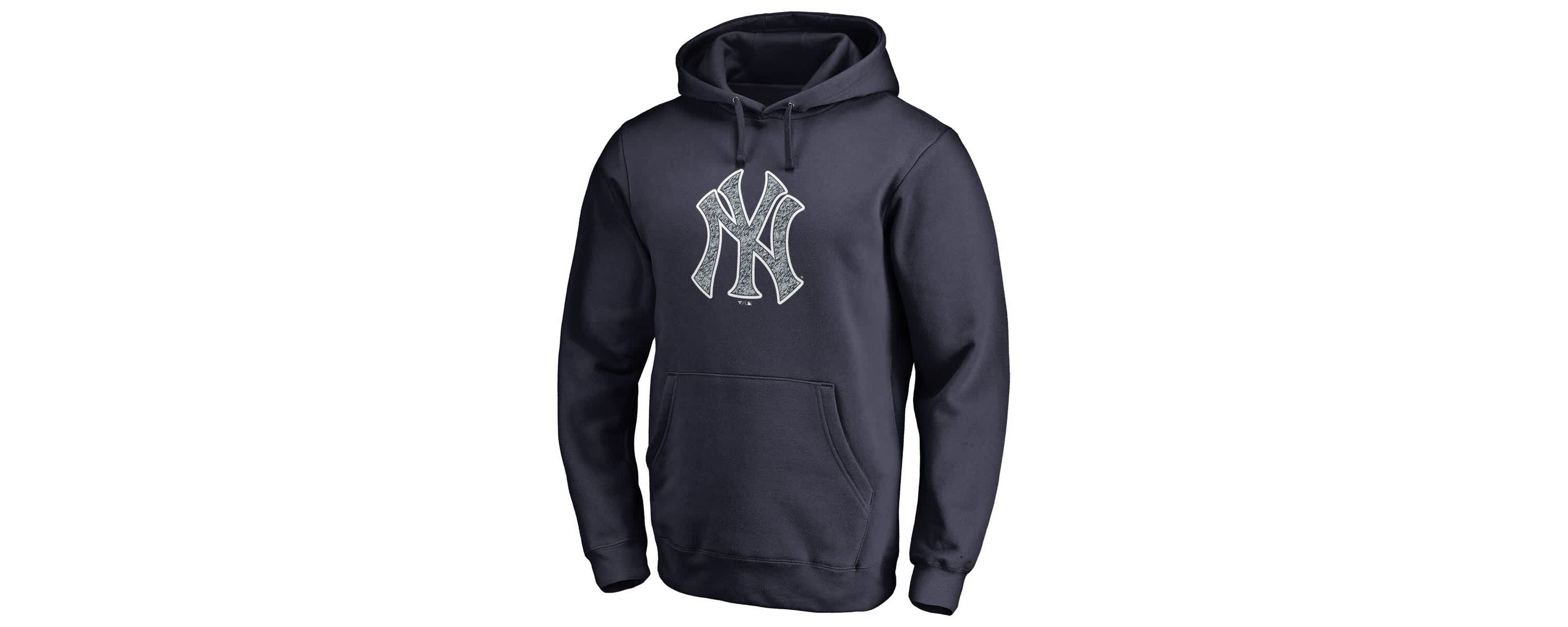 MLB New York Yankees Static Logo Pullover Hoodie