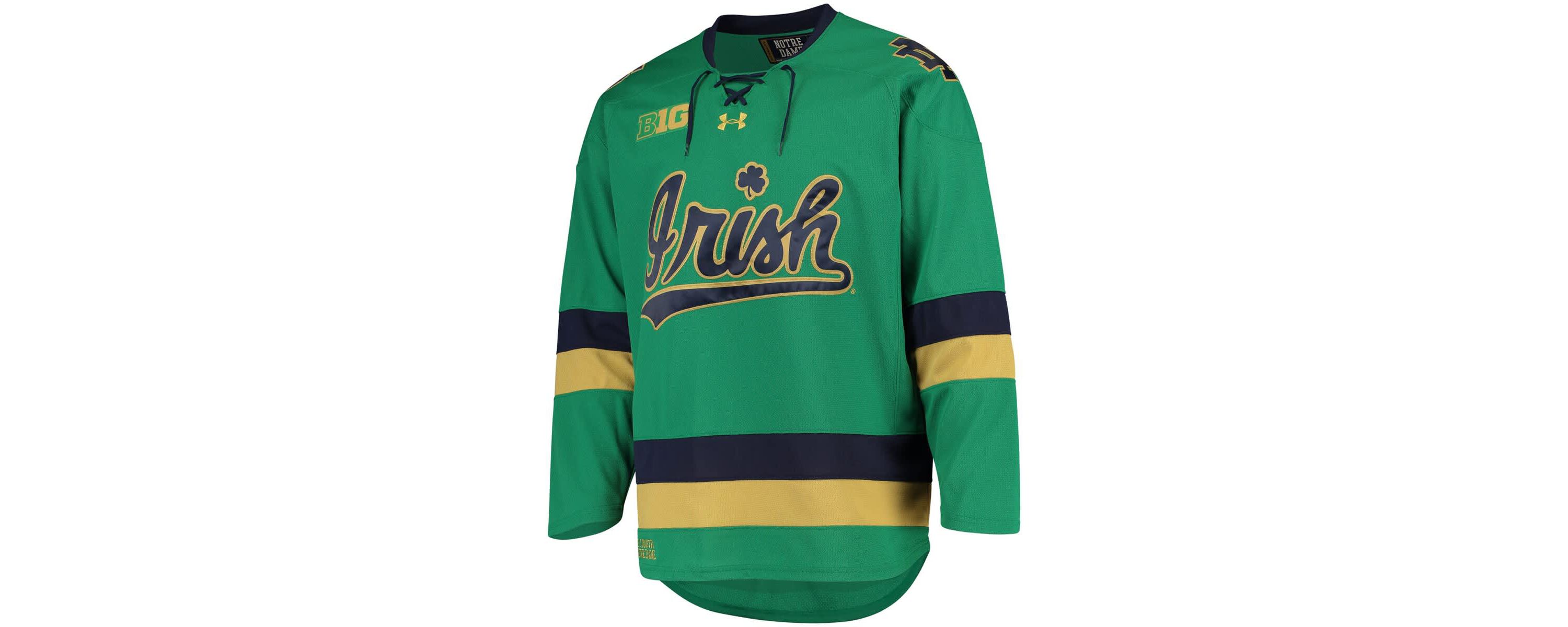 NCAA Under Armour Notre Dame Fighting Irish Replica Hockey Jersey