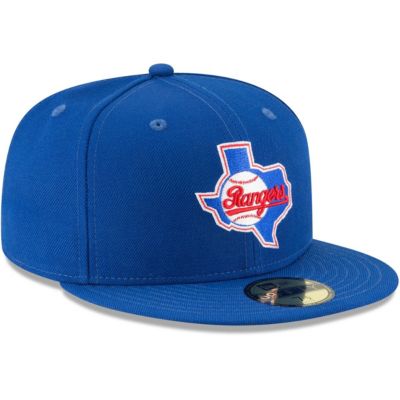 MLB Texas Rangers Cooperstown Collection Wool 59FIFTY Fitted Hat