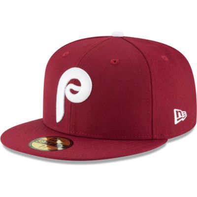 New Era Men's MLB Philadelphia Phillies Cooperstown Collection Wool 59FIFTY Fitted Hat, 7