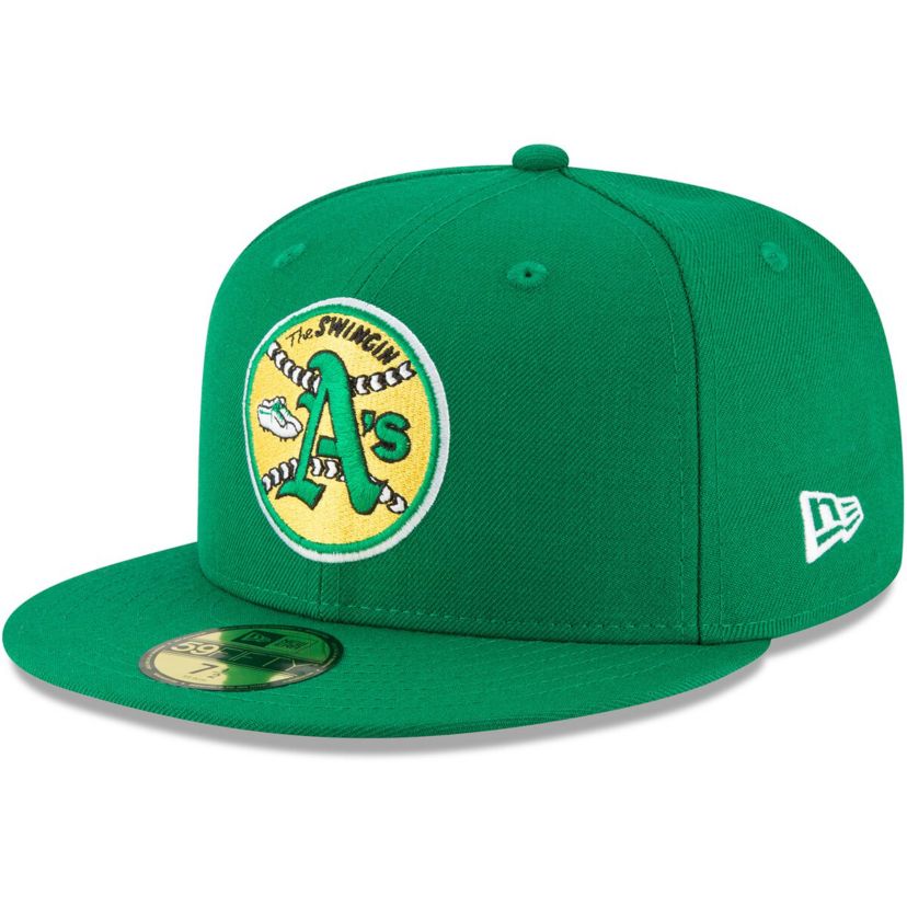 Oakland Athletics MLB Athletics Cooperstown Collection Wool 59FIFTY Fitted Hat