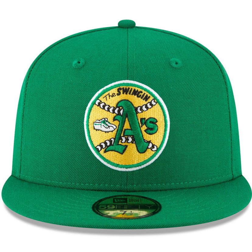 Oakland Athletics MLB Athletics Cooperstown Collection Wool 59FIFTY Fitted Hat