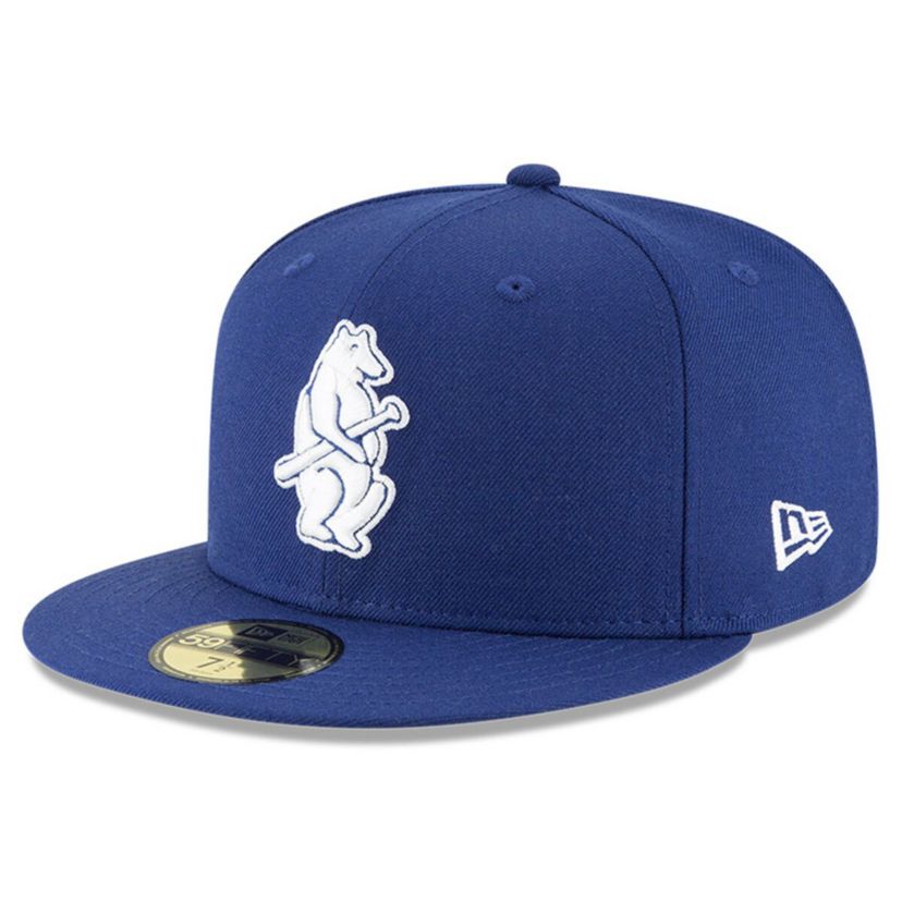 MLB Chicago Cubs Cooperstown Collection Wool 59FIFTY Fitted Hat