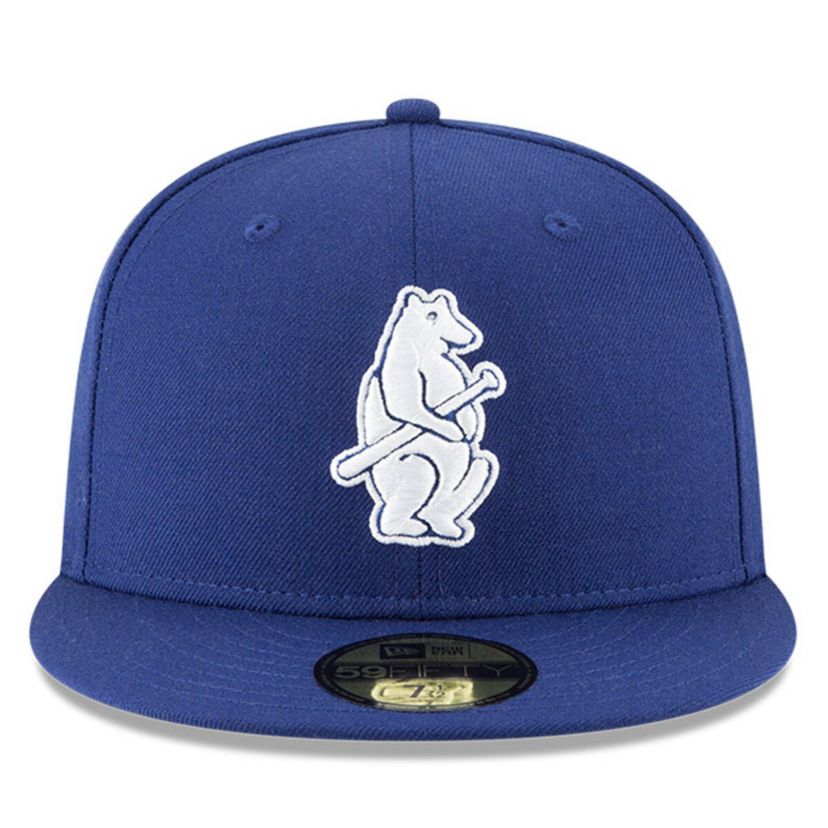 MLB Chicago Cubs Cooperstown Collection Wool 59FIFTY Fitted Hat