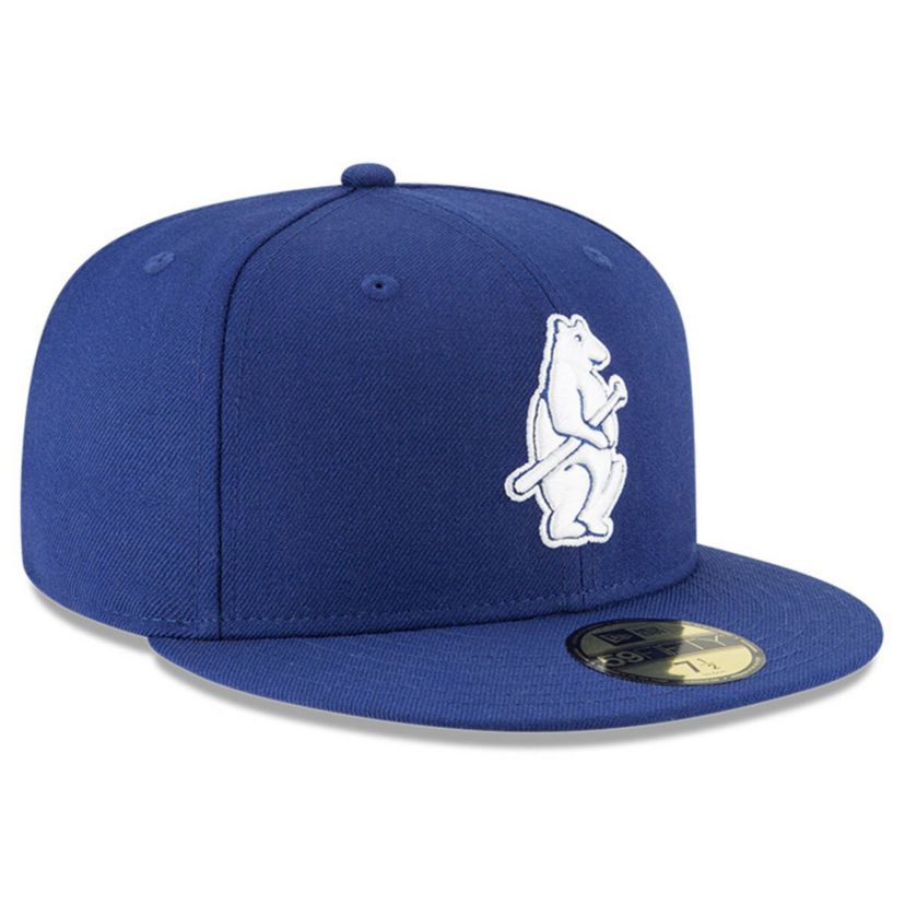 MLB Chicago Cubs Cooperstown Collection Wool 59FIFTY Fitted Hat