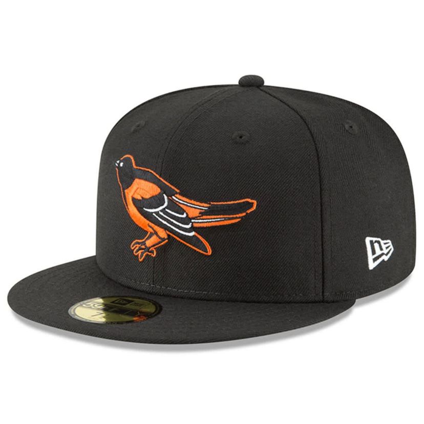MLB Baltimore Orioles Cooperstown Collection Wool 59FIFTY Fitted Hat