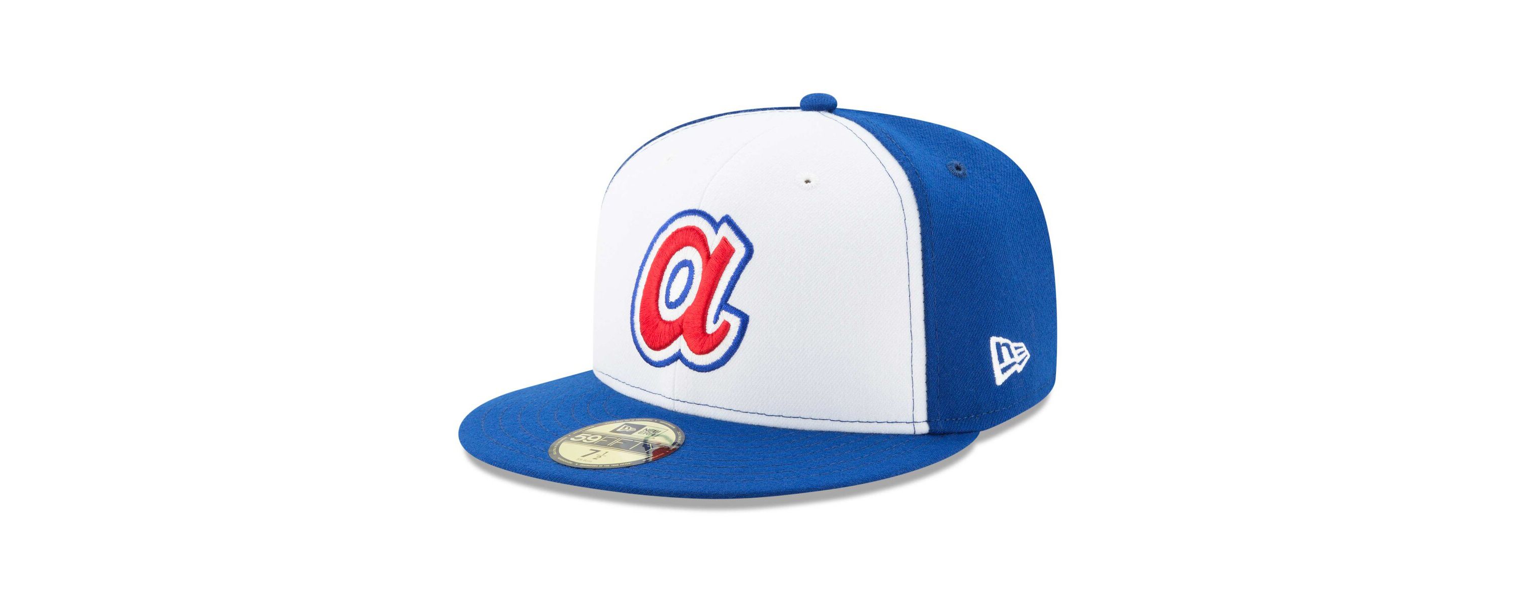 MLB White/Royal Atlanta Braves Cooperstown Collection 59FIFTY Fitted Hat