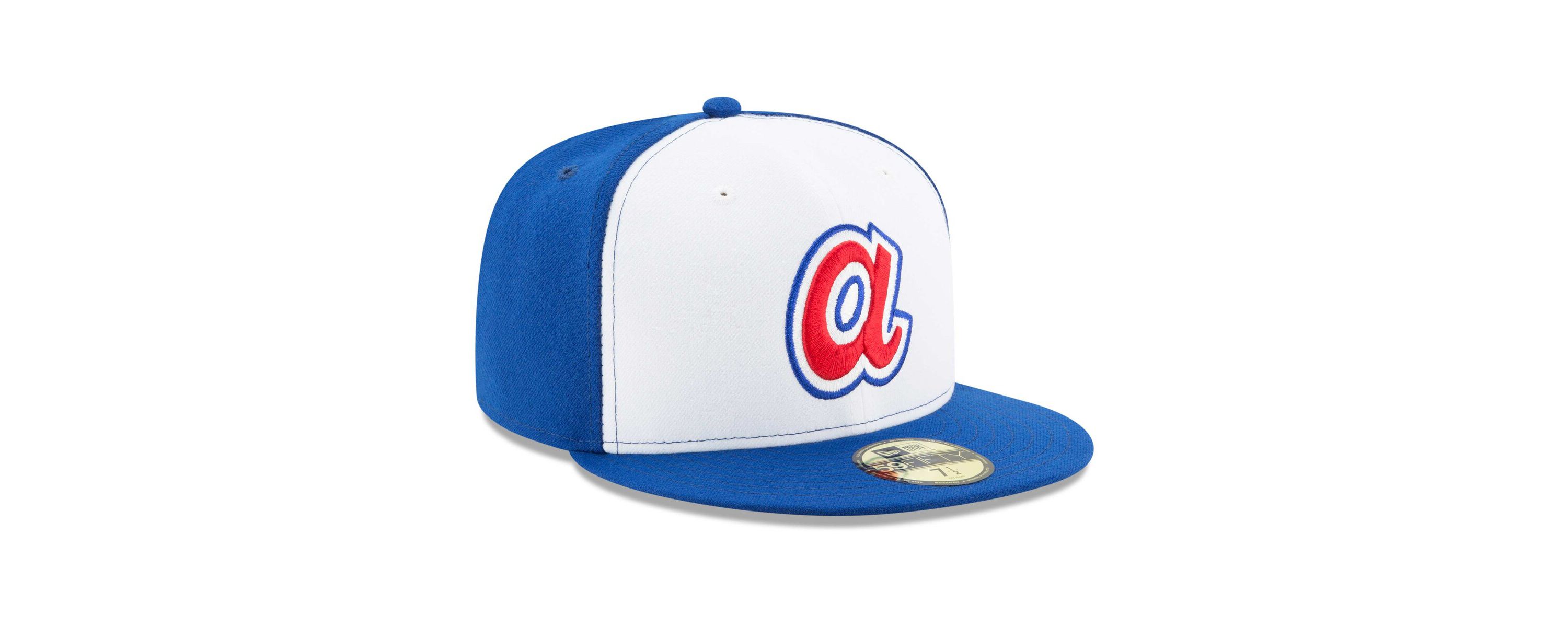 MLB White/Royal Atlanta Braves Cooperstown Collection 59FIFTY Fitted Hat