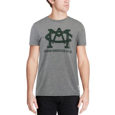NCAA ed Michigan State Spartans Agricultural Tri-Blend Vintage T-Shirt