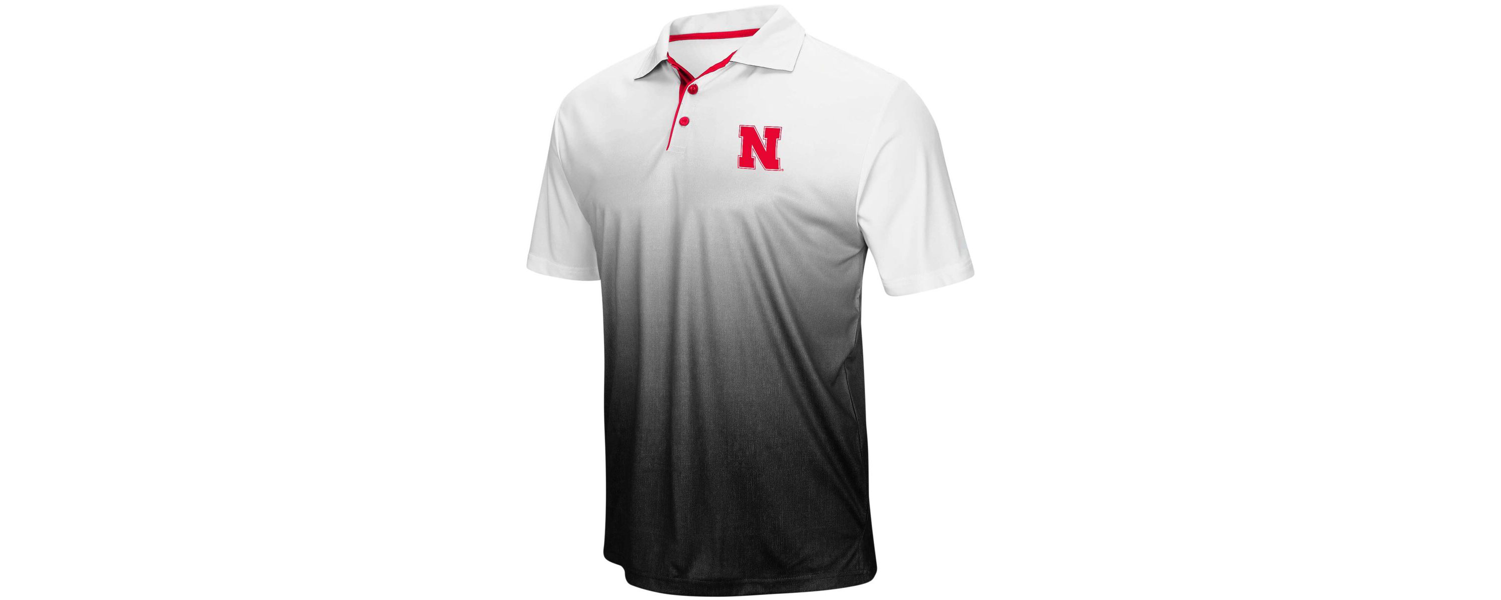 NCAA ed Nebraska Huskers Magic Team Logo Polo