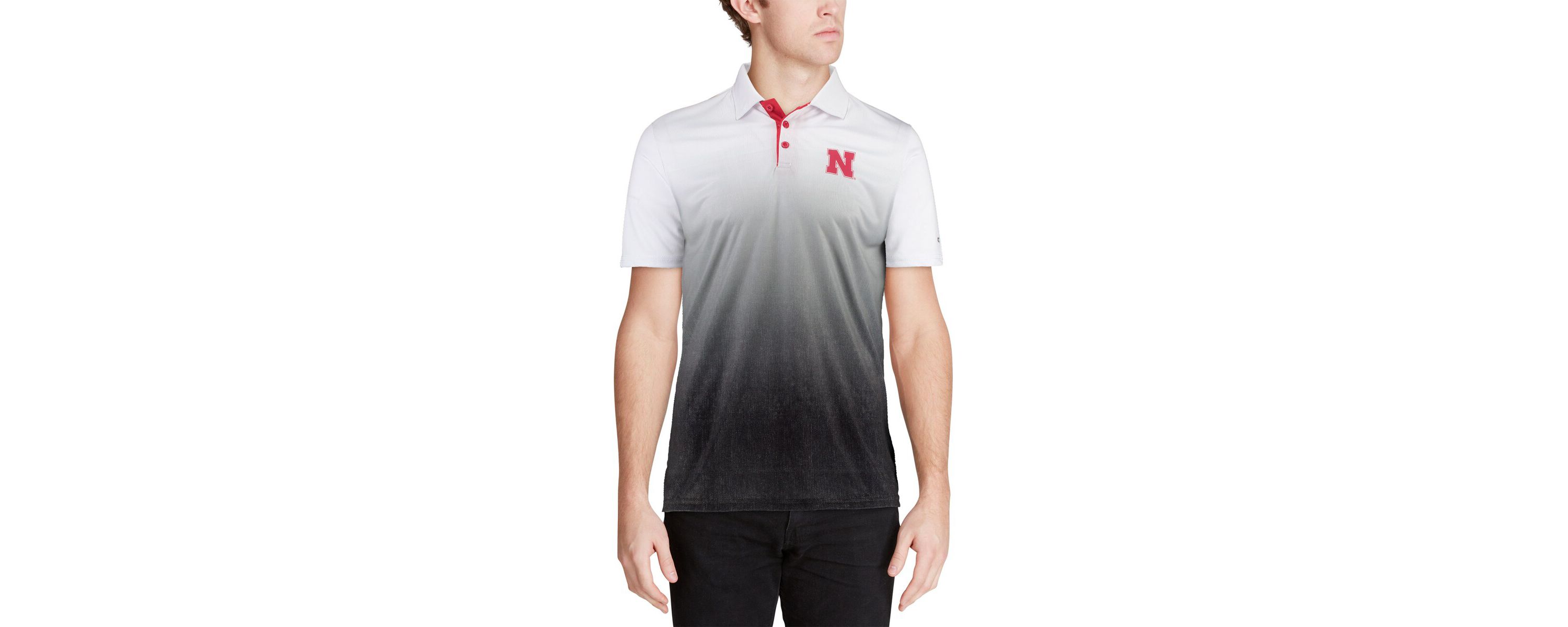 NCAA ed Nebraska Huskers Magic Team Logo Polo