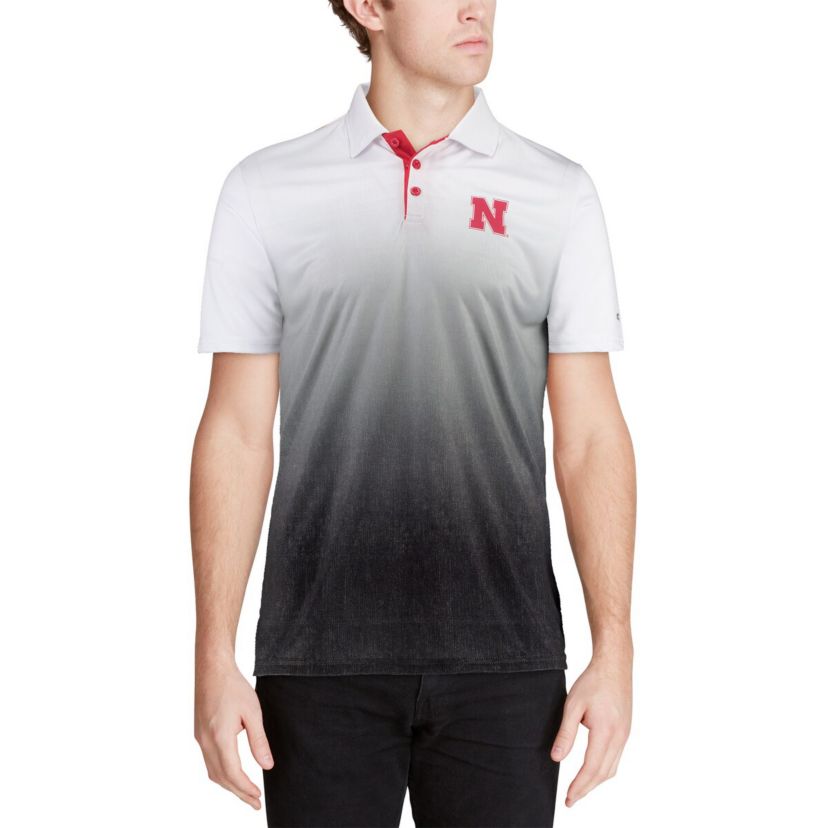NCAA ed Nebraska Huskers Magic Team Logo Polo
