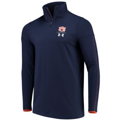 NCAA Under Armour Auburn Tigers 2018 Sideline Performance 1/4 Zip Jacket