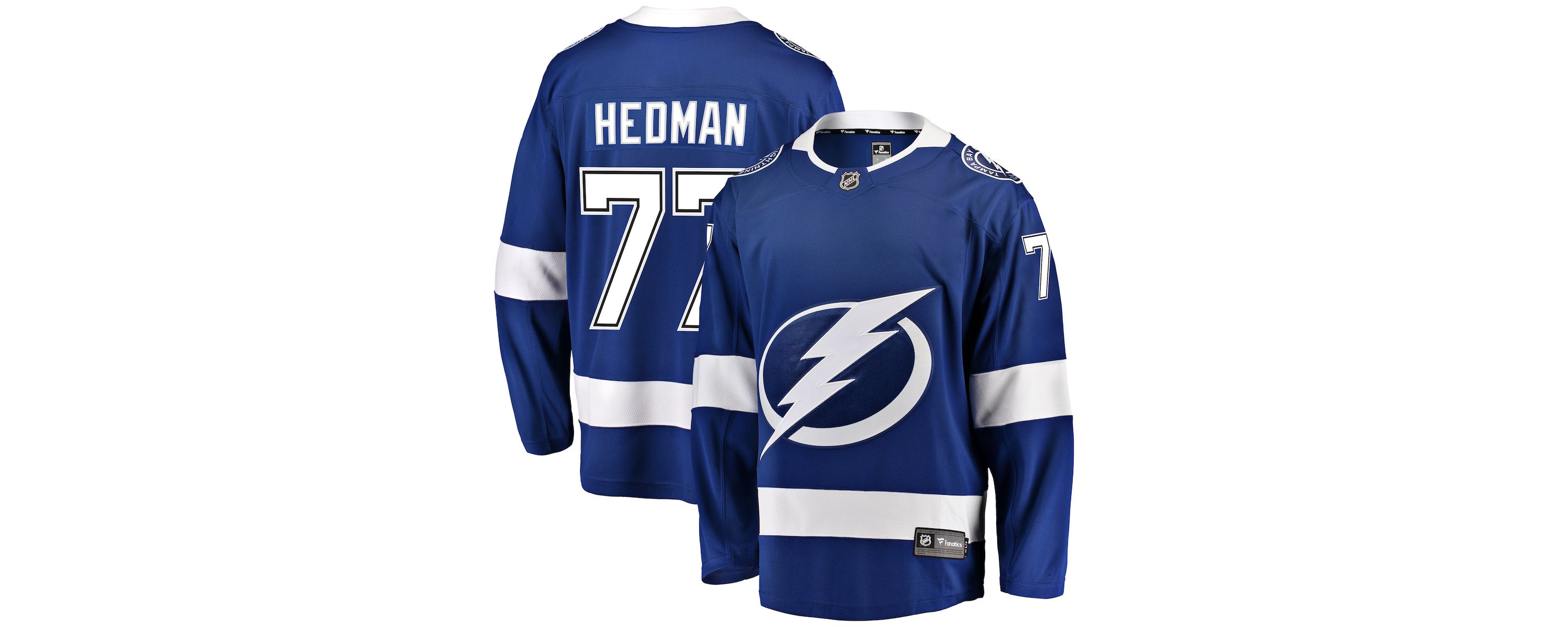 NHL Fanatics Victor Hedman Tampa Bay Lightning Breakaway Jersey