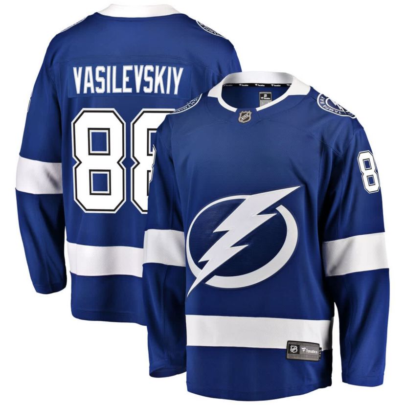 NHL Fanatics Andrei Vasilevskiy Tampa Bay Lightning Home Breakaway Player Jersey