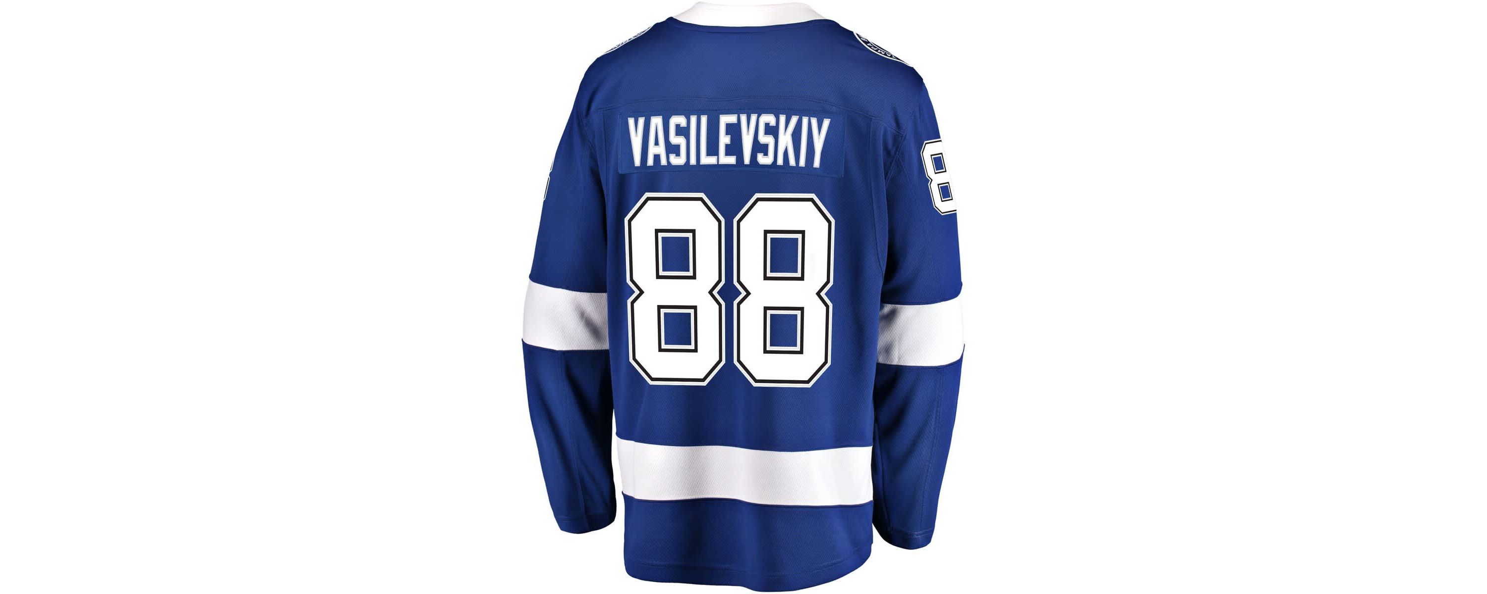 NHL Fanatics Andrei Vasilevskiy Tampa Bay Lightning Home Breakaway Player Jersey