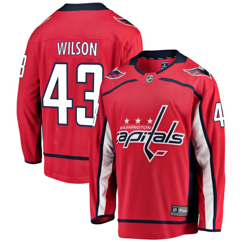 NHL Fanatics Tom Washington Capitals Home Breakaway Player Jersey