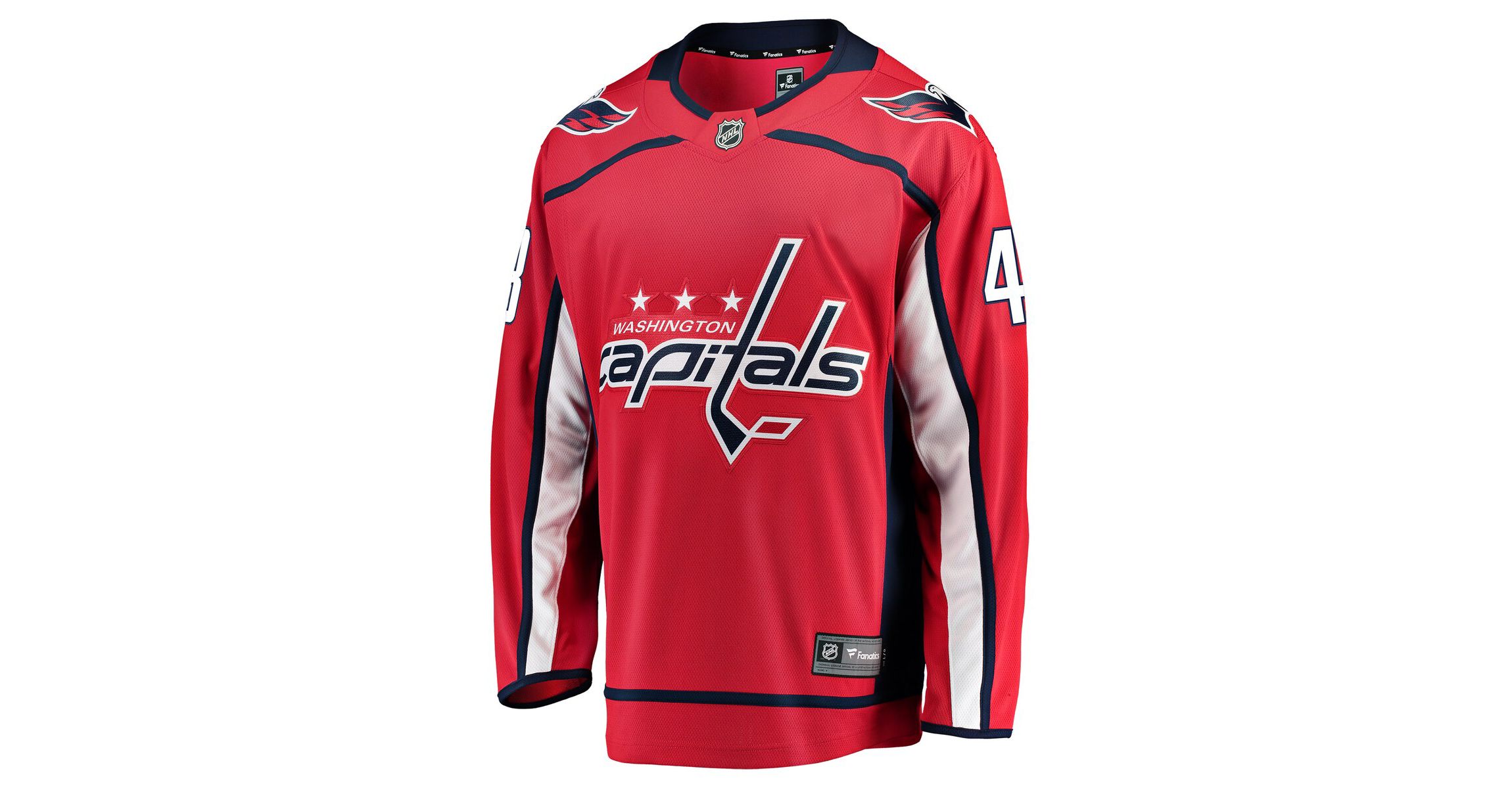 NHL Fanatics Tom Washington Capitals Home Breakaway Player Jersey