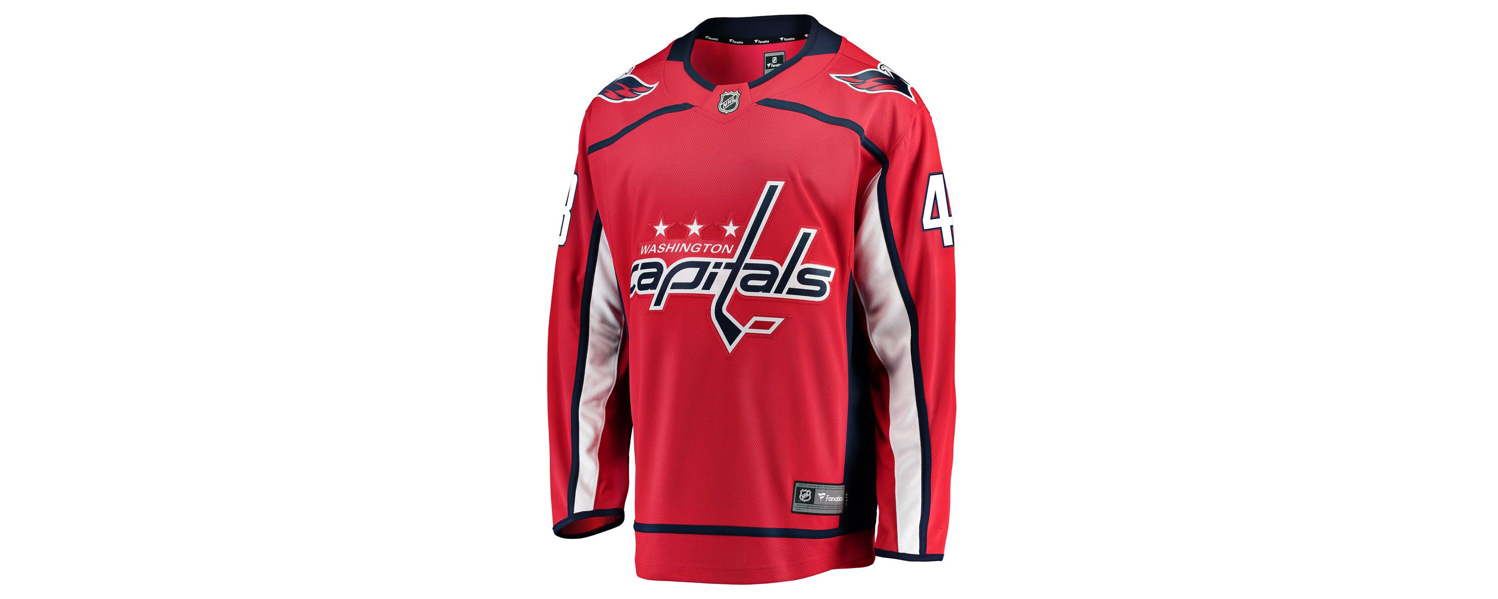 NHL Fanatics Tom Washington Capitals Home Breakaway Player Jersey