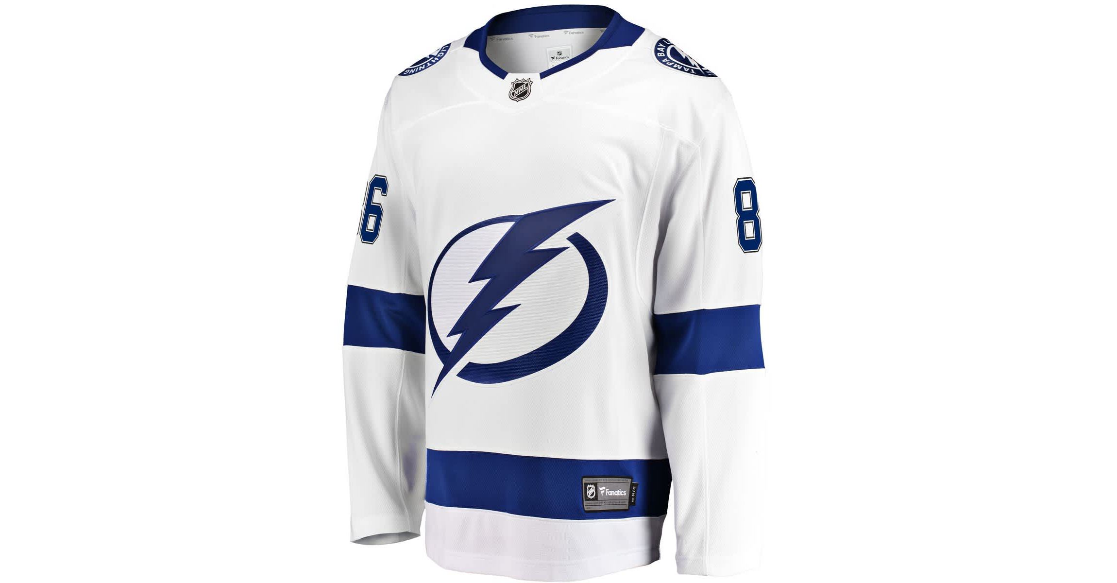 NHL Fanatics Nikita Kucherov Tampa Bay Lightning Breakaway Jersey