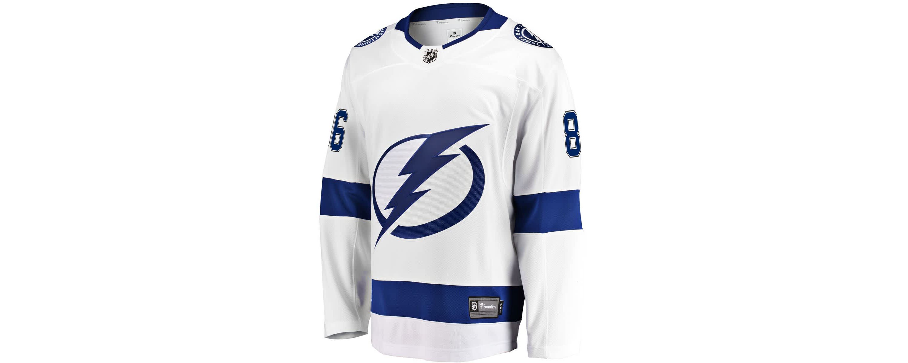 NHL Fanatics Nikita Kucherov Tampa Bay Lightning Breakaway Jersey