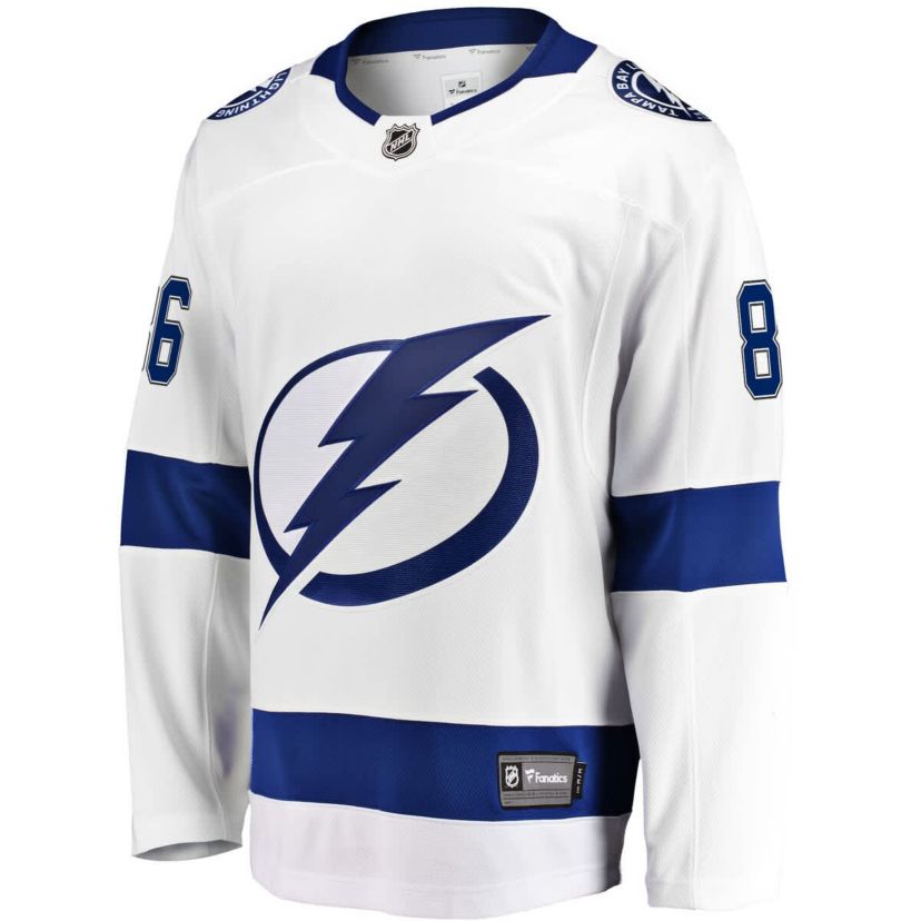 NHL Fanatics Nikita Kucherov Tampa Bay Lightning Breakaway Jersey