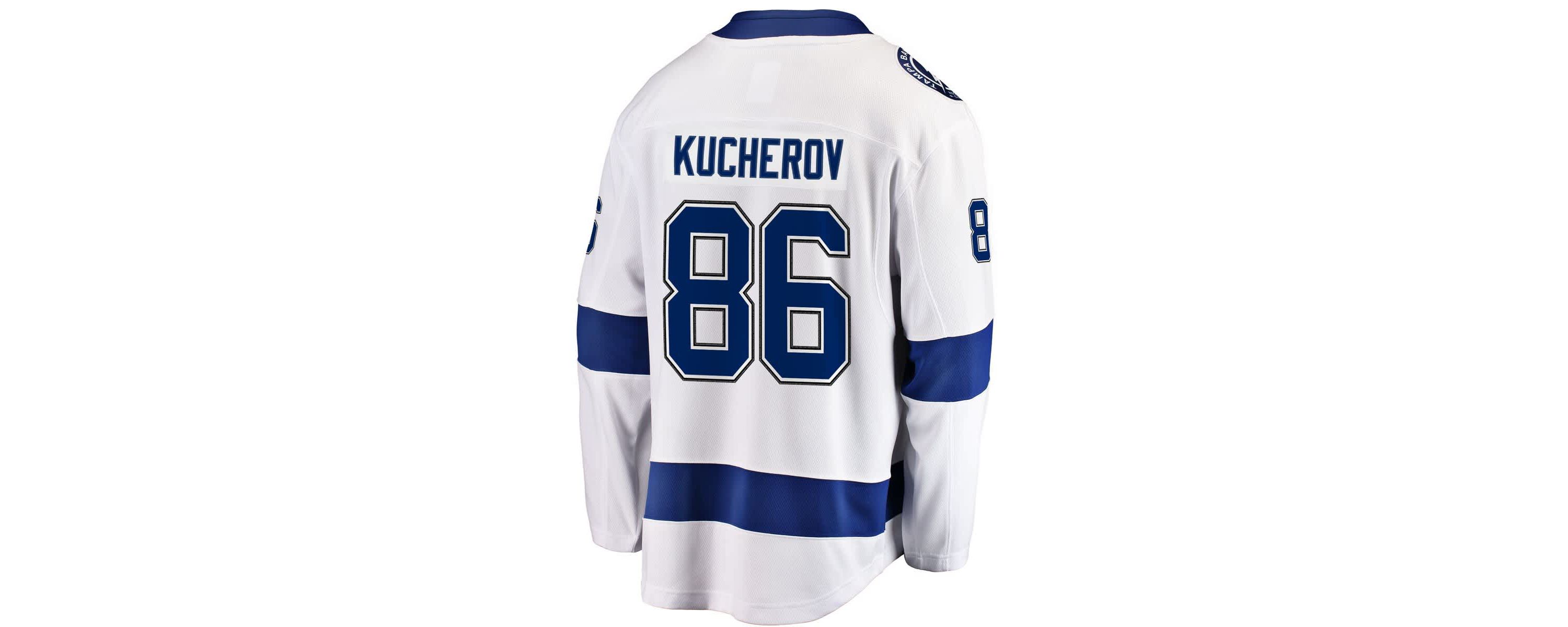 NHL Fanatics Nikita Kucherov Tampa Bay Lightning Breakaway Jersey
