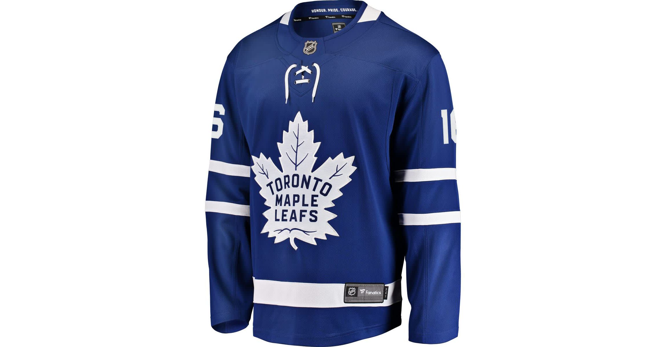 NHL Fanatics Mitchell Marner Toronto Maple Leafs Breakaway Player Jersey
