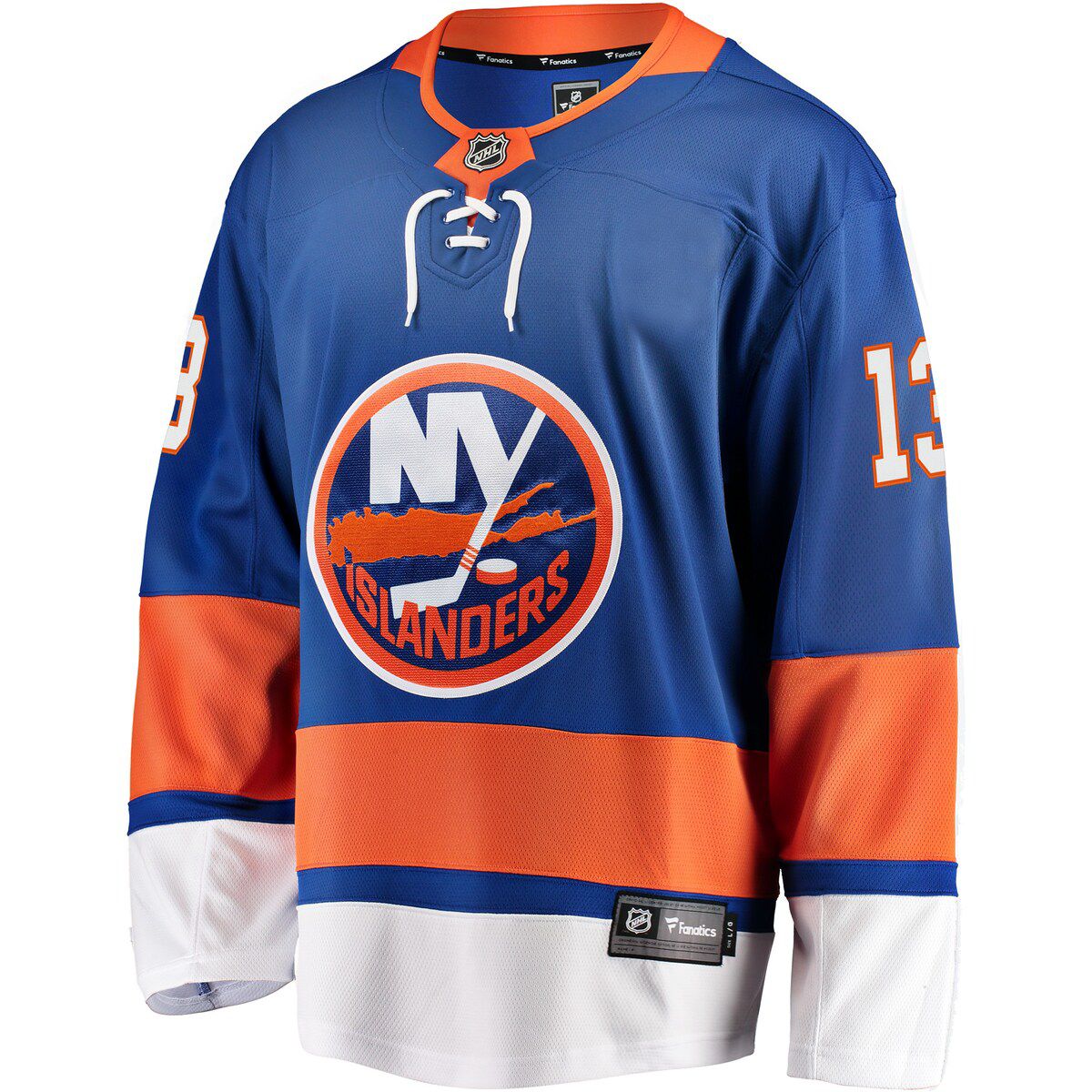 NHL Fanatics Mathew Barzal New York Islanders Breakaway Player Jersey