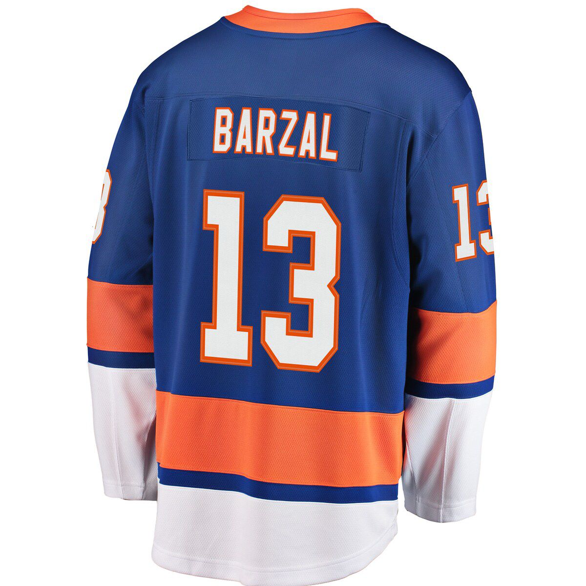 NHL Fanatics Mathew Barzal New York Islanders Breakaway Player Jersey