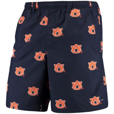 NCAA PFG Auburn Tigers Backcast II 8" Omni-Shade Hybrid Shorts