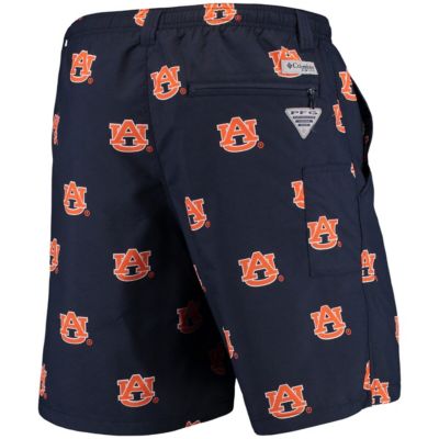 NCAA PFG Auburn Tigers Backcast II 8" Omni-Shade Hybrid Shorts
