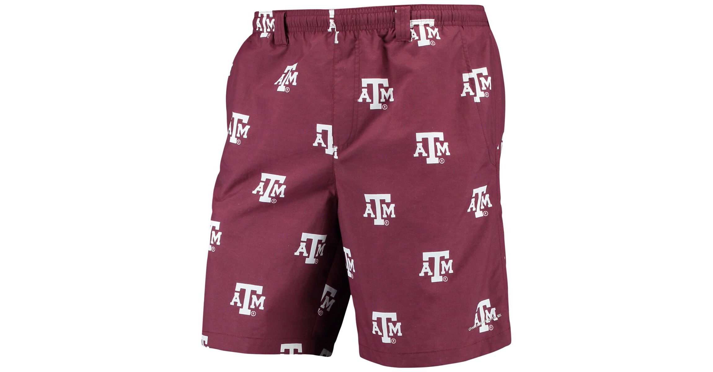 NCAA PFG Texas A&M Aggies Backcast II 8" Omni-Shade Hybrid Shorts