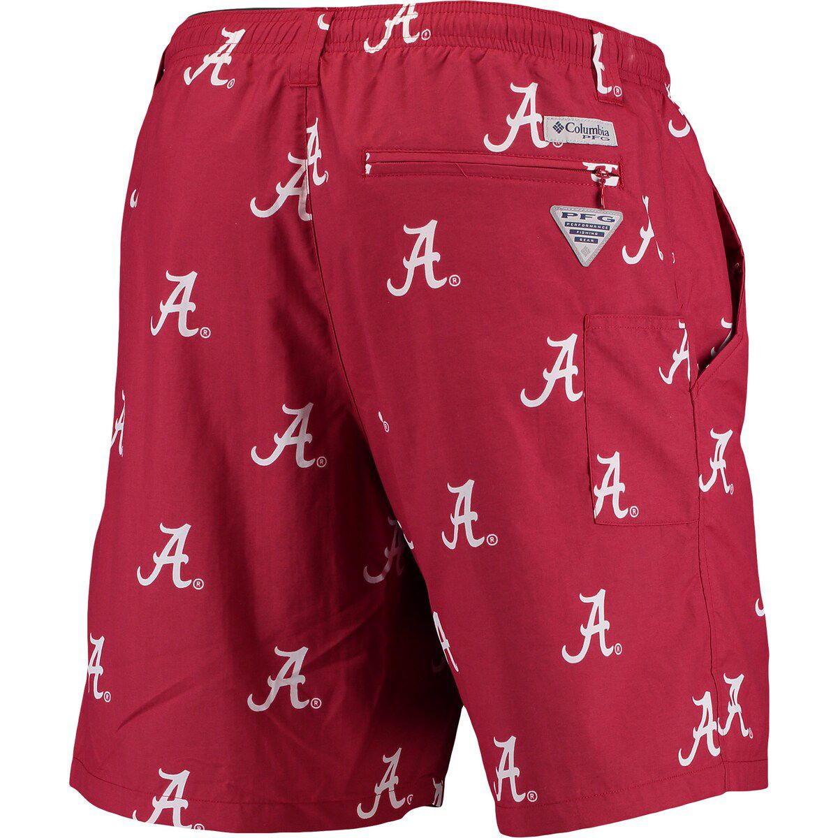 Alabama Crimson Tide NCAA PFG Alabama Tide Backcast II 8" Omni-Shade Hybrid Shorts