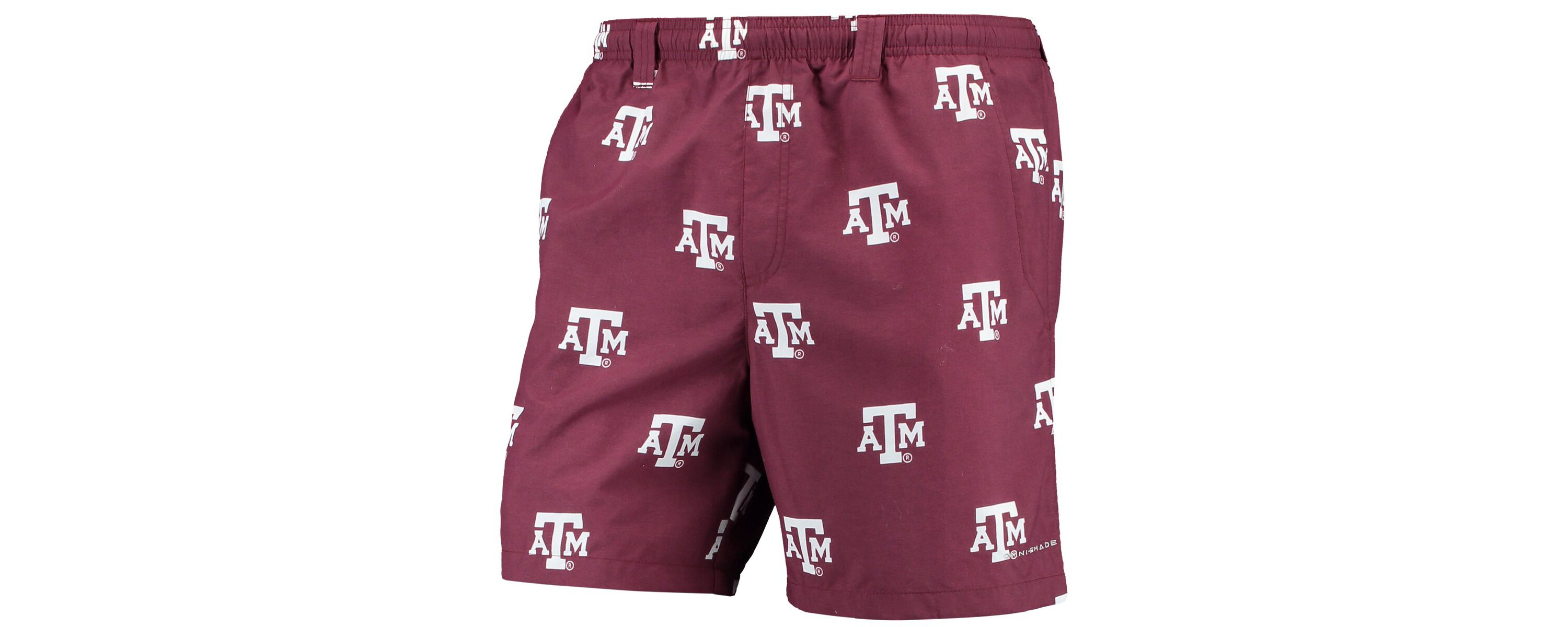 NCAA Texas A&M Aggies PFG Backcast II Omni-Shade Hybrid Shorts