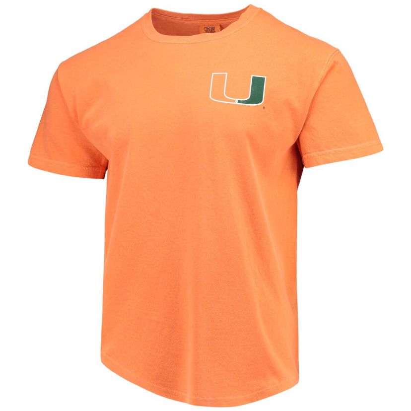 Miami (FL) Hurricanes NCAA Miami Hurricanes Baseball Flag T-Shirt