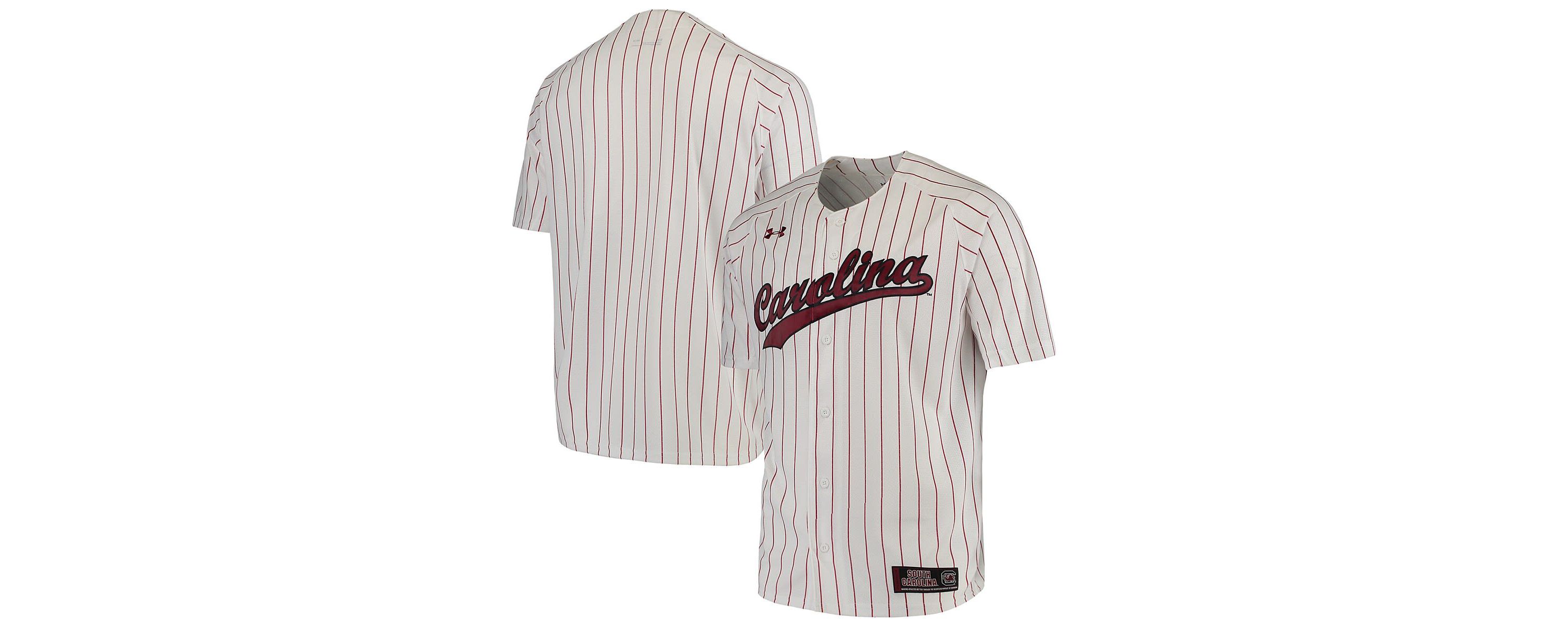NCAA Under Armour South Carolina Gamecocks Performance Replica Baseball Jersey