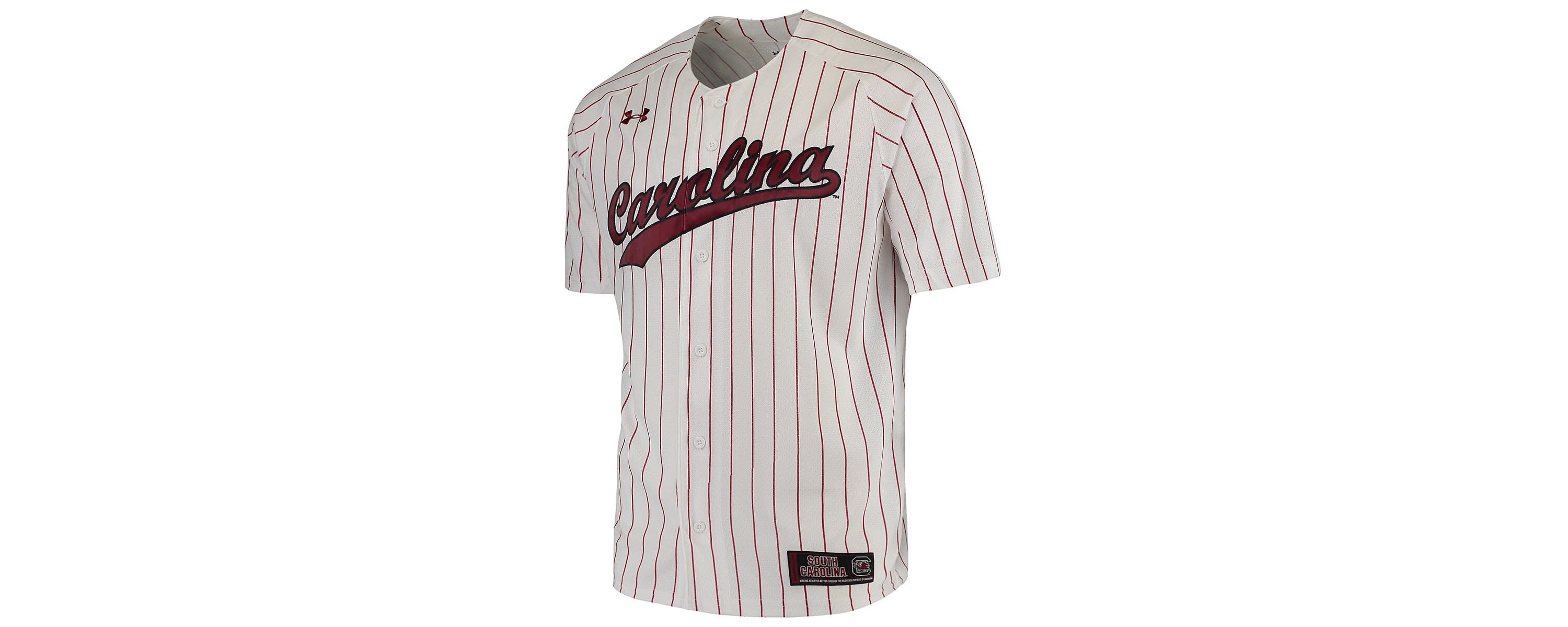 NCAA Under Armour South Carolina Gamecocks Performance Replica Baseball Jersey
