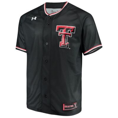 Texas Tech Red Raiders NCAA Under Armour Performance Replica Baseball Jersey