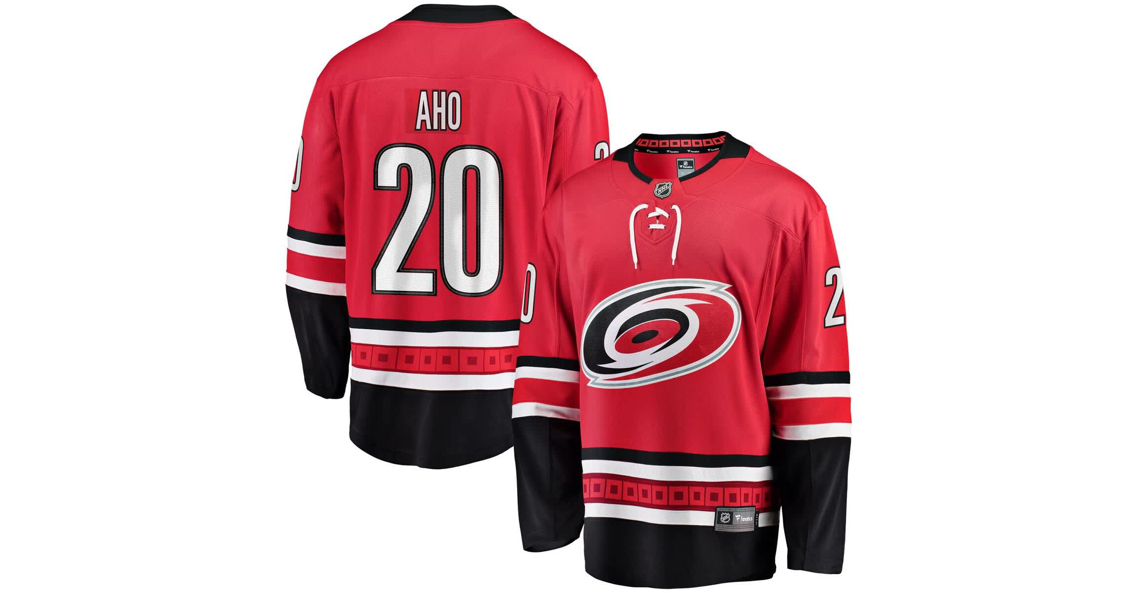 NHL Fanatics Sebastian Aho Carolina Hurricanes Alternate Breakaway Player Jersey