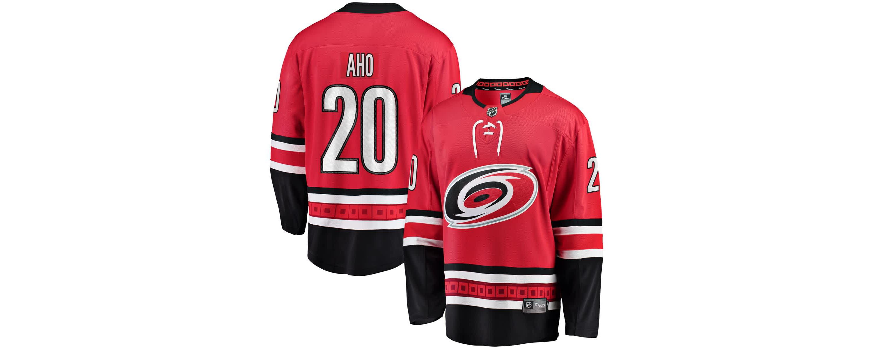 NHL Fanatics Sebastian Aho Carolina Hurricanes Alternate Breakaway Player Jersey