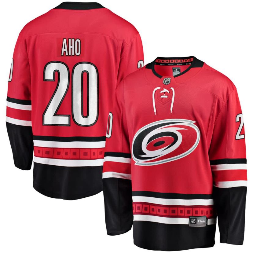 NHL Fanatics Sebastian Aho Carolina Hurricanes Alternate Breakaway Player Jersey