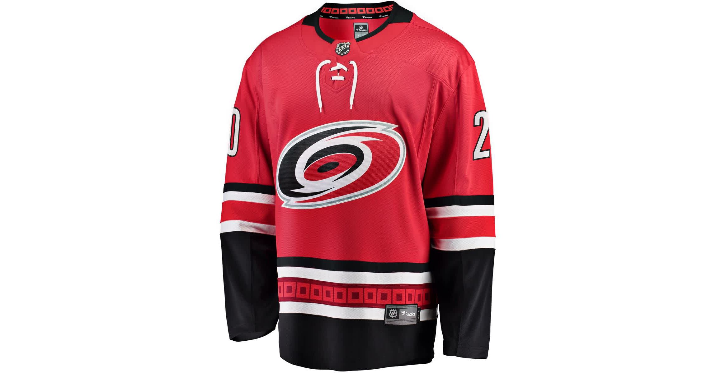 NHL Fanatics Sebastian Aho Carolina Hurricanes Alternate Breakaway Player Jersey