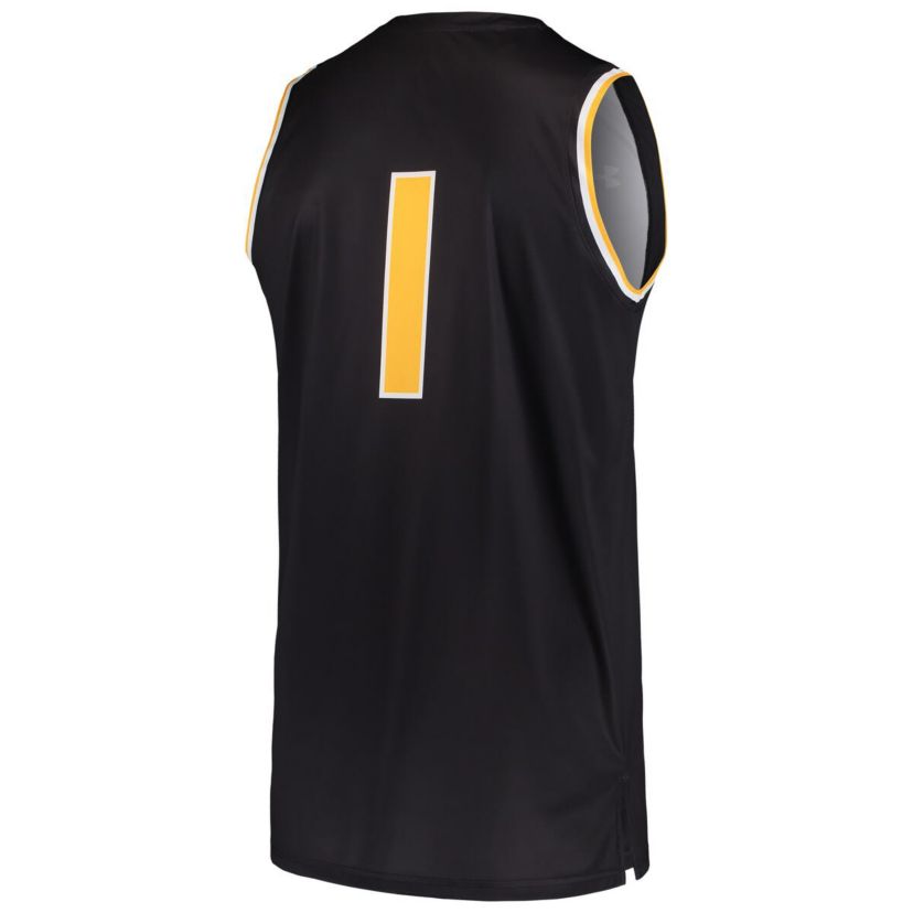 NCAA Under Armour #1 Wichita State Shockers Basketball Replica Jersey